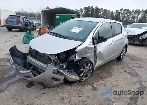 2014 Toyota Yaris Se (Tmc/Cbu Plant) z USA, uszkodzony, nr VIN JTDKTUD3XED580708